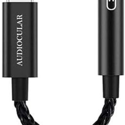 AUDIOCULAR D07 Slim CX31993 Portable DAC Dongle Connector Mobile Audio Adapter, Type C to 3.5mm DAC for iPhone 16 Series /15 Series, Galaxy S25/S24 Ultra/S24 & Other Type C Phones-12