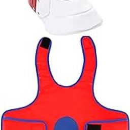 ATORSE Fencing Sports Mask Protector Masque for Kids Beginner Equipment red-image-77