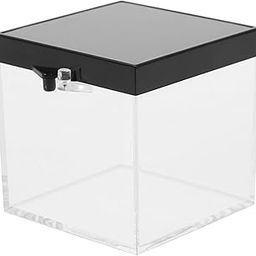 JECOMPRIS 6pcs Transparent Specimen Display Boxes Showcase for Mineral Samples Craft Beads and Jewelry Storage Storage Case-image-98