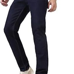 Men's Slim Fit Washed Jeans Stretchable-image-83