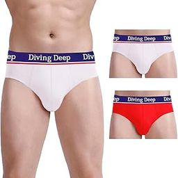 Breathable Anti-Bacterial Wide Waistband Combed Cotton Stretchy Underwear for Men Regular Fit Support Briefs Multipack_2-image-29