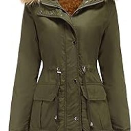 Women's Long Velvet Cotton Coat | Winter Hooded Jacket with Fur Collar | Warm Solid Color Commuter Style-picture-18
