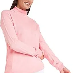 amazon brand - symbol Women's Acrylic Casual High Neck Pullover Sweater-picture-28