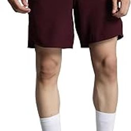hummel Kuro Solid Regular fit Polyester Shorts for Men with Zipper Pockets Comfortable Breathable Fabric Stretchable for Everyday Use Ideal for Yoga Training Gym Running or Performance-image-29