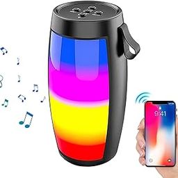 VEROX RGB 1202 Wireless 5W Bluetooth Speaker with Mic with HD Sound and Bass 5Hrs Playtime Supports Pen Drive, AUX,FM, SD Card & Call Functionality- Black-29