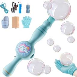 Elastic Bubble Fog Wand, Magic Smoke Bubble Machine with Colorful Elastic Bubbles & Smoke Effect, Portable Interactive Mist Bubble Machines for Parties-image-70
