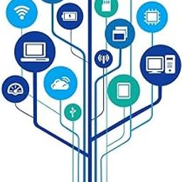 Asmi collection Vinyl Self Adhesive Technology Tree Wall Sticker for Office (Multicolour), Pack of 1-picture-17