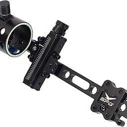 UJEAVETTE® Single Pin Bow Sight Short Bar Long Pole for Night Archery Target Shoot|Archery Feather| Arrow Set |Feathers |Kids Bow Kit| Holder Nock|Point| Recurve |Fletch| Target Board-10