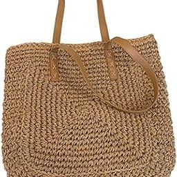 I.F.H Straw bag | summer bag | straw beach | shoulder bag | beach | vacation | handmade | woven | cute tote | straw tote-image-55