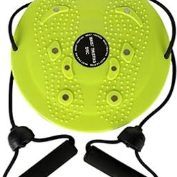 LOOM TREE® Waist Twisting Disc Portable Non Slip Fitness Plate Exercise Balancing Board Green | 1 Waist Twisting Disc-picture-30