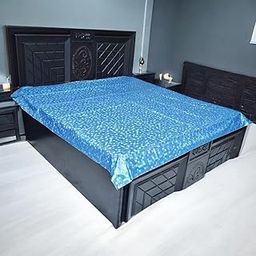 CASA-NEST Waterproof PVC Sheet Double Bed Mattress Protector (72 inch Width x 78 inch Length), Colour and Design May Vary-8