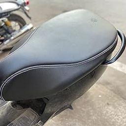 Sahara Seats Compatible with Ola Electric S1 Pro Leather Finish Cushion Seat Cover Black-image-60