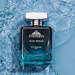 Blue Ocean Perfume For Men Eau De Parfum Aquatic Fragrance with Citrus Fruity, Musk & Cedarwood Long Lasting Scent and Anti-Stain Luxury Perfumes Outing & Sports, 100 ml-image-20
