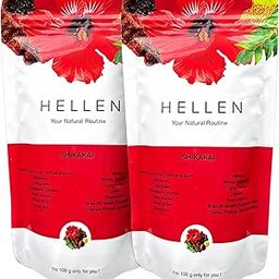 Shikakai Powder - Combo (Pack of 2) | Hair wash Powder with 14 Powerful Ingredients | 100% Natural |Each pack 100 grams | Men & Women Hair Care Essentials-19