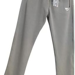 Athletic Jogger Sweatpants with Zip Pockets, Grey, Drawstring Waist, Casual Sports Trousers-image-62