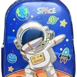 School Bag for Kids, Space, 3D Cartoon, Playway Kids Bag for School Waterproof Backpack for Nursery, LKG, UKG and Primary Class for Boys, Age 2-6 Years-image-21