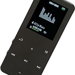 MP3 Player, HD Recording Music Player Lightweight 4.2 Noise Reduction Daily Use (Black)-28