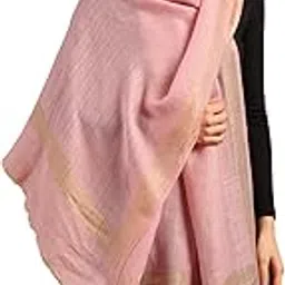 tweedle Fine Wool Reversible Zari Stole for Women| Super Soft and Light Weight Cashmere Scarf for Winters | Size - 28 x 80 inches-picture-33