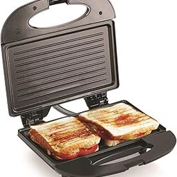 Sheffield Classic Sandwich Griller 750W | Non-Stick Fixed Grill Plates | LED On/Off Indicator | Overheat Protection | 2 Slice Sandwich Toaster | Home,Office & Travel Use | One-Year Warranty | Black-image-28