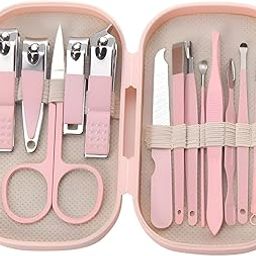 Nail Clipper,Nail Trimmer,Fingernail Cutter and Manicure 14 in 1 Design Rechargeable Safety Nail Scissors for Caregivers-image-94