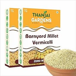 THANJAI GARDENS - SIMPLY NATURAL Barnyard millet vermcelli – Healthy, & High-Fiber Instant Noodles | No Maida, No Preservatives No Artificial Color | 175 G Each | Pack of 3-image-33