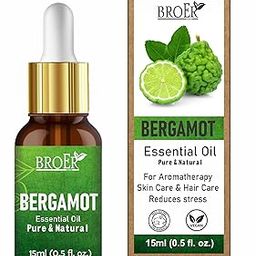 BROER Naturals Bergamot Essential Oil for Skin, Hair, Diffuser, & Candle Making | 100% Pure & Natural Bergamot oil for home fragrance, Aromatherapy | Perfume oil 15ml-image-33