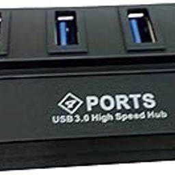 MESTEK USB 2.0 4-Port Hub (Black)-30