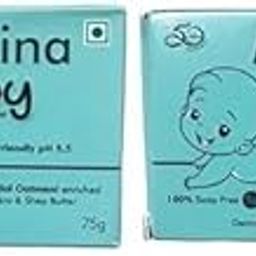 Moskina Baby Moisturizing Syndet Bar 75gm | Pack of 2-picture-22