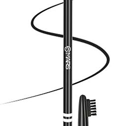 MARS Eyebrow Pencil With Spoolie | Long Lasting & Smudge Proof | High Pigmented Eyebrow Pencil | 1.2 gm | Black-11