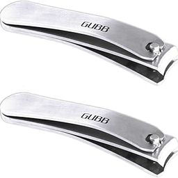 GUBB Curved Nail Clipper For Men & Women | Stainless Steel Nail Cutter Pack of 2-image-26