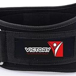VICTORY 4’’ Inch Wide Weightlifting Gym Belt Back Support & Abdomen Support Belt Gym Fitness Exercise Power Lifting Squat Gym Belt for Men and Women-27