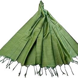Solid Cotton Silk Dupatta for Women & Girls | Chunnis for women | Plain Dupatta-picture-14