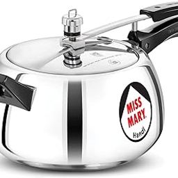 Hawkins 5 Litre Miss Mary Handi Pressure Cooker, Inner Lid Cooker, Silver (MMH50) Aluminium-image-24