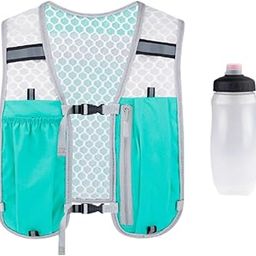 Enakshi (LABEL) Creations Running Hydration Vest Runner Rucksack Breathable for Jogging Outdoor Riding Blue-picture-9