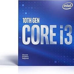 Intel Core i3-10100F 10th Generation LGA1200 Desktop Processor 4, 4 Cores 8 Threads up to 4.30GHz 6MB Cache-36