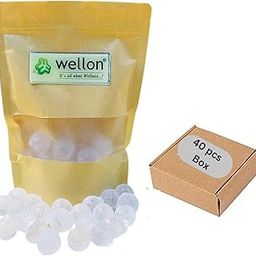 Wellon Pre Filter Antiscalant Solid Balls for Water Purifier RO Convert Hard Water into Soft Water. (40)-30