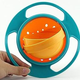 NPB Store Kids Magic Bowl Universal 360 Rotate Funny Toys Baby Gyro Feeding Toy Bowl Dishes Kids Boy Girl Spill Proof Bowl-image-62