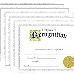 Certificate of Recognition Classic Certificates, 30 Per Pack, 6 Packs-image-18