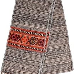 (Pack of 1 Men Boys Warm Woolen Heavy Winter Khadi Beige Muffler-picture-9