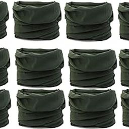 Mens Head Cover Band Bandana Stretch Hair Style Japanese 12 Green B-image-49