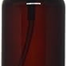 50ml Amber Plastic Round Empty Refillable & Reusable Bottle With White Serum Pressed Pump Dispenser For Liquid, Lotion Cream, Shampoo, Cosmetic & Multipurpose (PACK OF 24)-15
