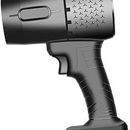 Electric Air Duster Speed Adjustable Car Keyboard Cleaner Turbine Fan Blower Black-25