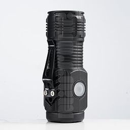 Marrone Small LED Torch USB Rechargeable, Waterproof Portable Mini Light for Everyday Carry Camping (Black)-21
