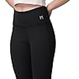Black Plain Leggings for Workouts-picture-10