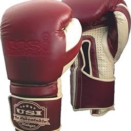 USI UNIVERSAL THE UNBEATABLE 609VM Boxing Gloves, Sparing Gloves, Boxing Gloves for Men, Top Grain Hide Leather, Moulded Single Piece Foam Padding, Wrap Around Wrist Closure (Size 16oz)-image-98
