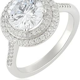 925 Sterling Silver Cubic Zirconia Flower Wedding Ring | Women and Girls |6 Month Warranty With Certificate of Authenticity and 925 Stamp |-picture-34