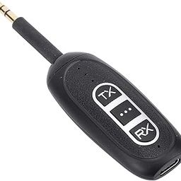 Wireless Bluetooth Adapter, Portable Wireless Audible Adapter with Receive and Transmit Mode, 3.5mm AUX Output Jack, for Car, Speaker, and Amplifier-image-21