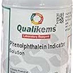 Qualikems Phenolphthalein Indicator Solution, 125ml Laboratory Reagent-image-87