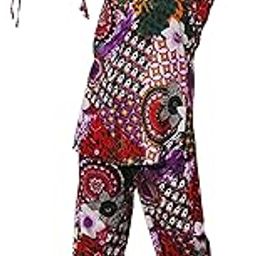 Co-ords Set for Women's Cotton Printed Shirt & Pyjama-image-97