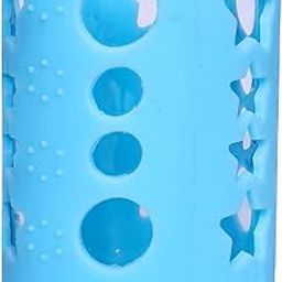 THE LITTLE LOOKERS Baby Feeding Bottle Silicone Warmer Cover/Sleeve Holder/Insulated Protection for Newborns/Infants/Babies (Pack of 1) (Blue,120ml)-picture-8